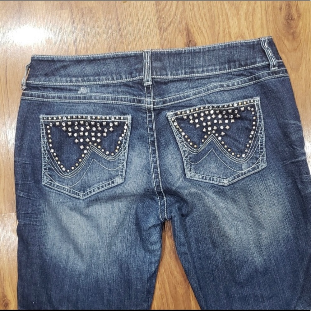 Wrangler Premium Patch Bootcut Jeans